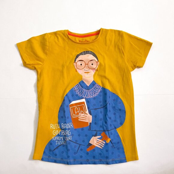 Piccolina Ruth Bader Ginsburg (RBG) Tee, Size 12 - Picture 1 of 4